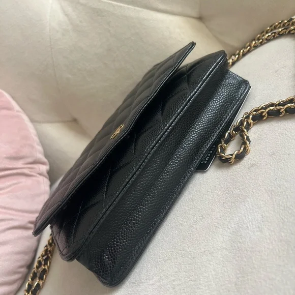 Classic🔥Chanel Caviar WOC crossbody Bag - Picture 3 of 11